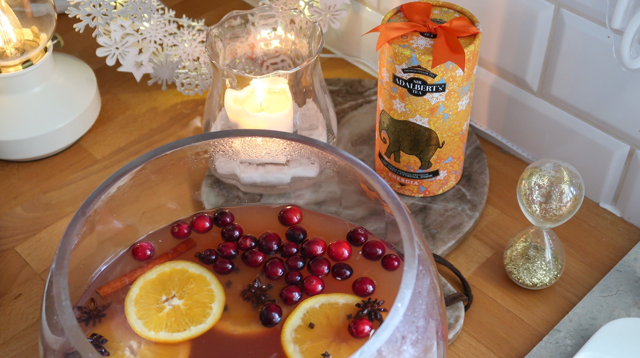 Sylwestrowy poncz herbaciany na bazie Adalbert’s Tea ENERGIA