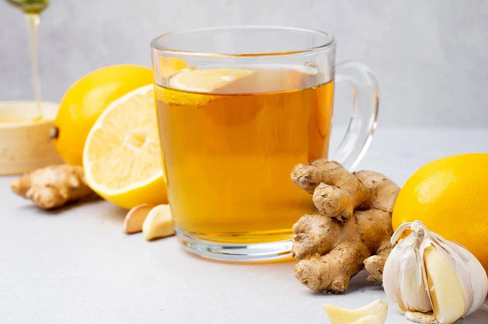 herbata zimowa z pomarańczą i goździkami