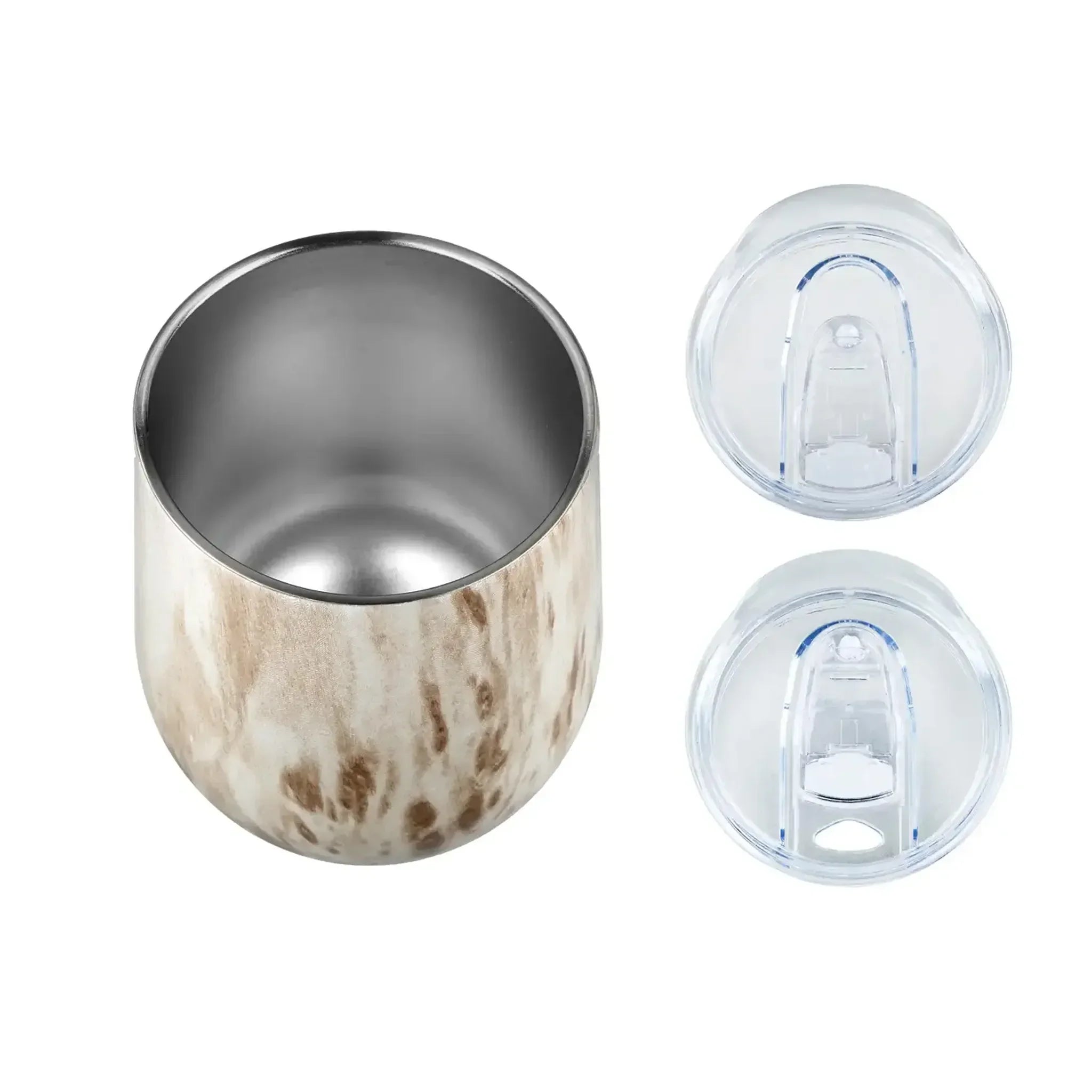 Taza térmica efecto mármol (350 ml)