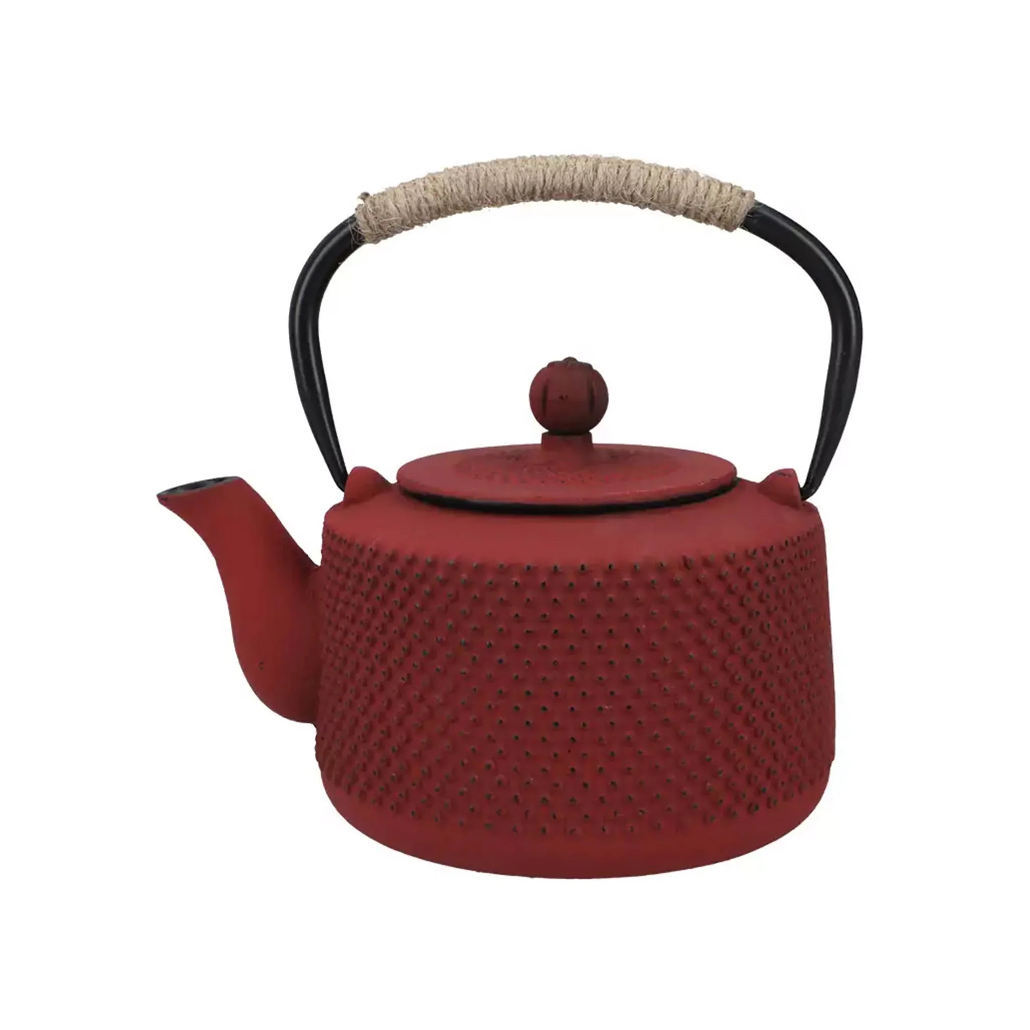 Bouilloire japonaise en fonte Tetsubin rouge (1000 ml)