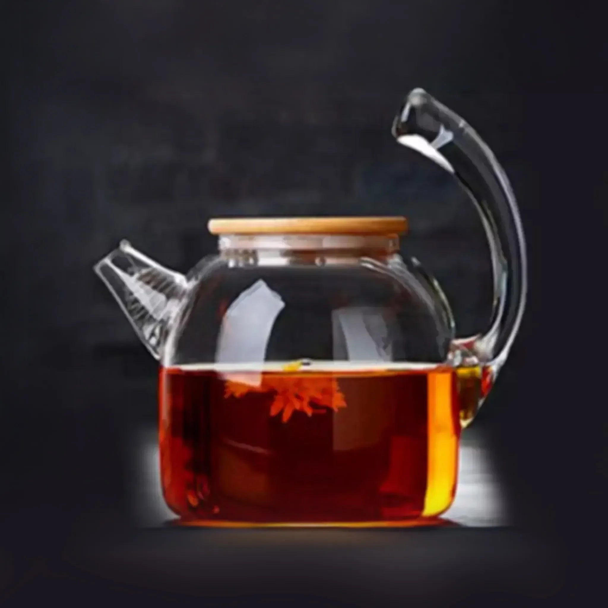 Brocca in vetro con infusore per il tè (900 ml)