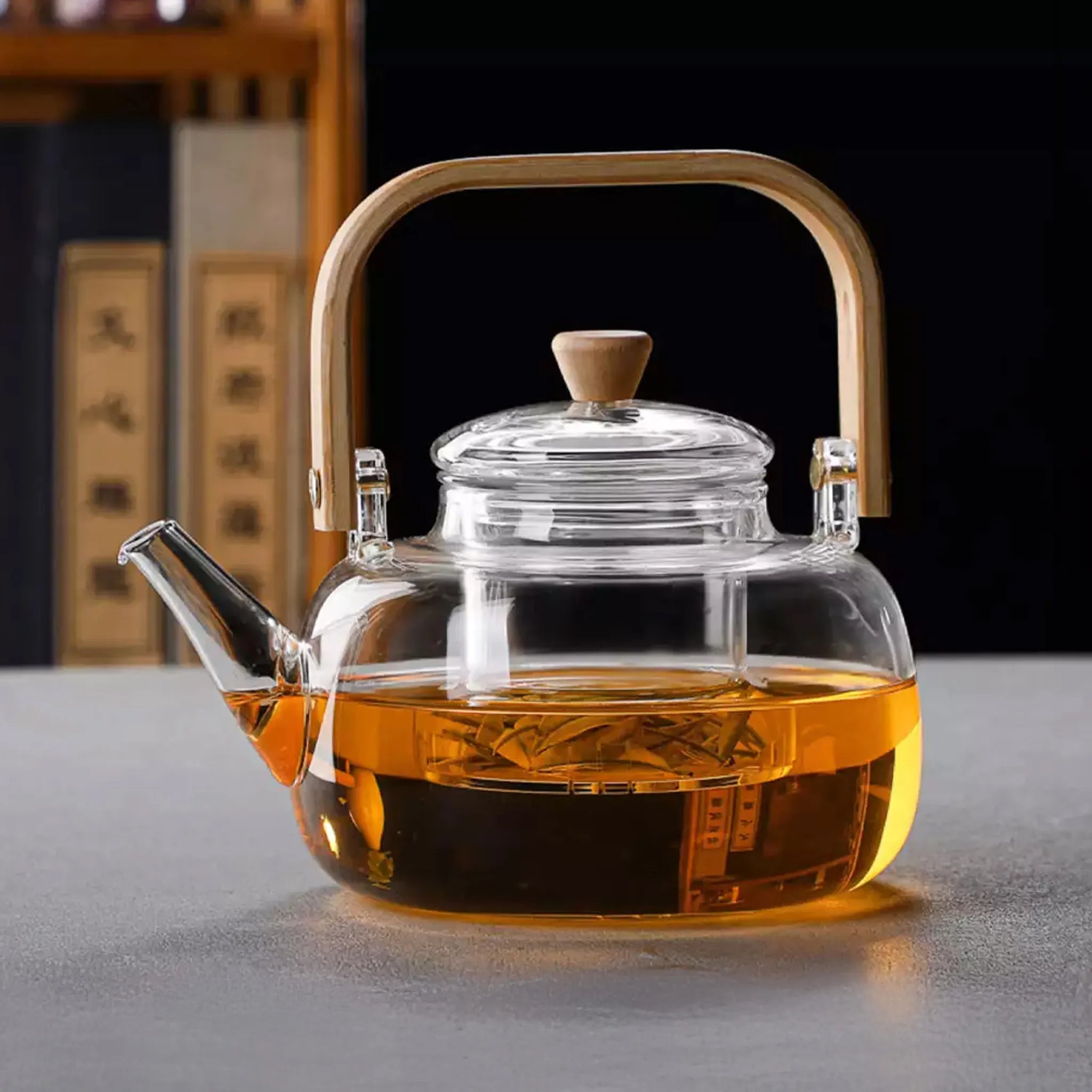 Théière en verre avec infuseur (900 ml)