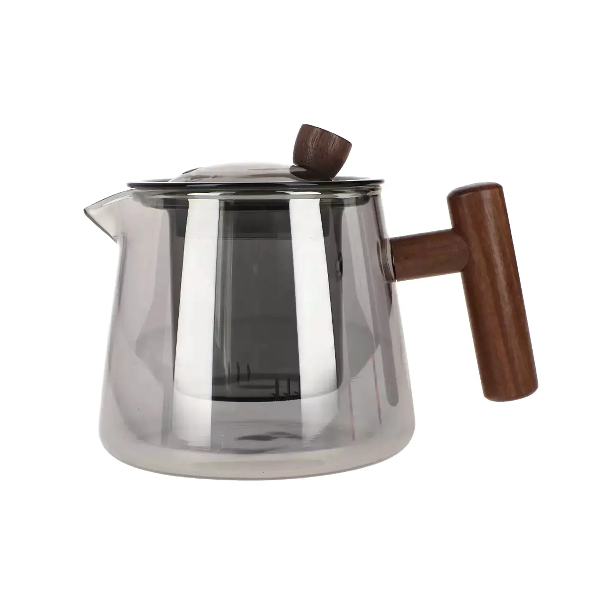 Modern kettle with glass strainer (750 ml)