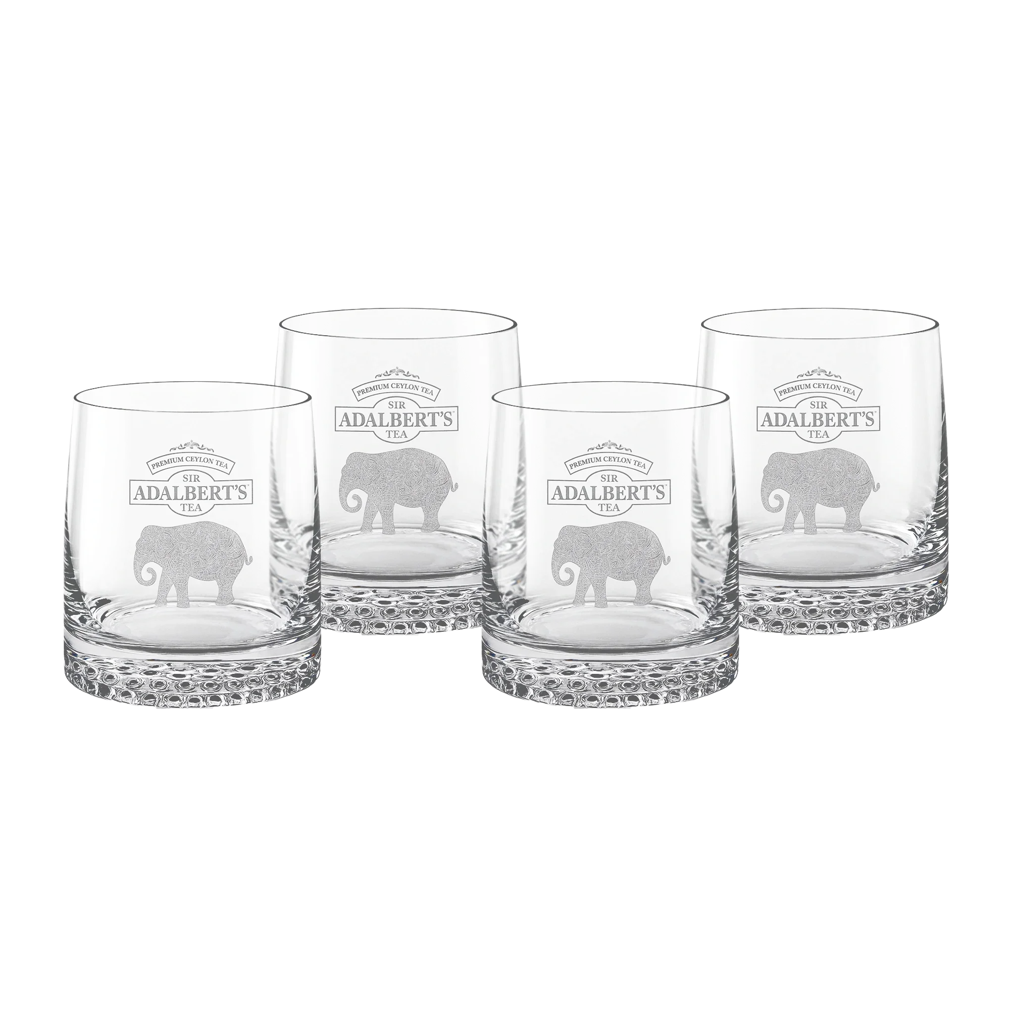 komplet - dzbanek i szklanki firmowe Adalbert's - 4