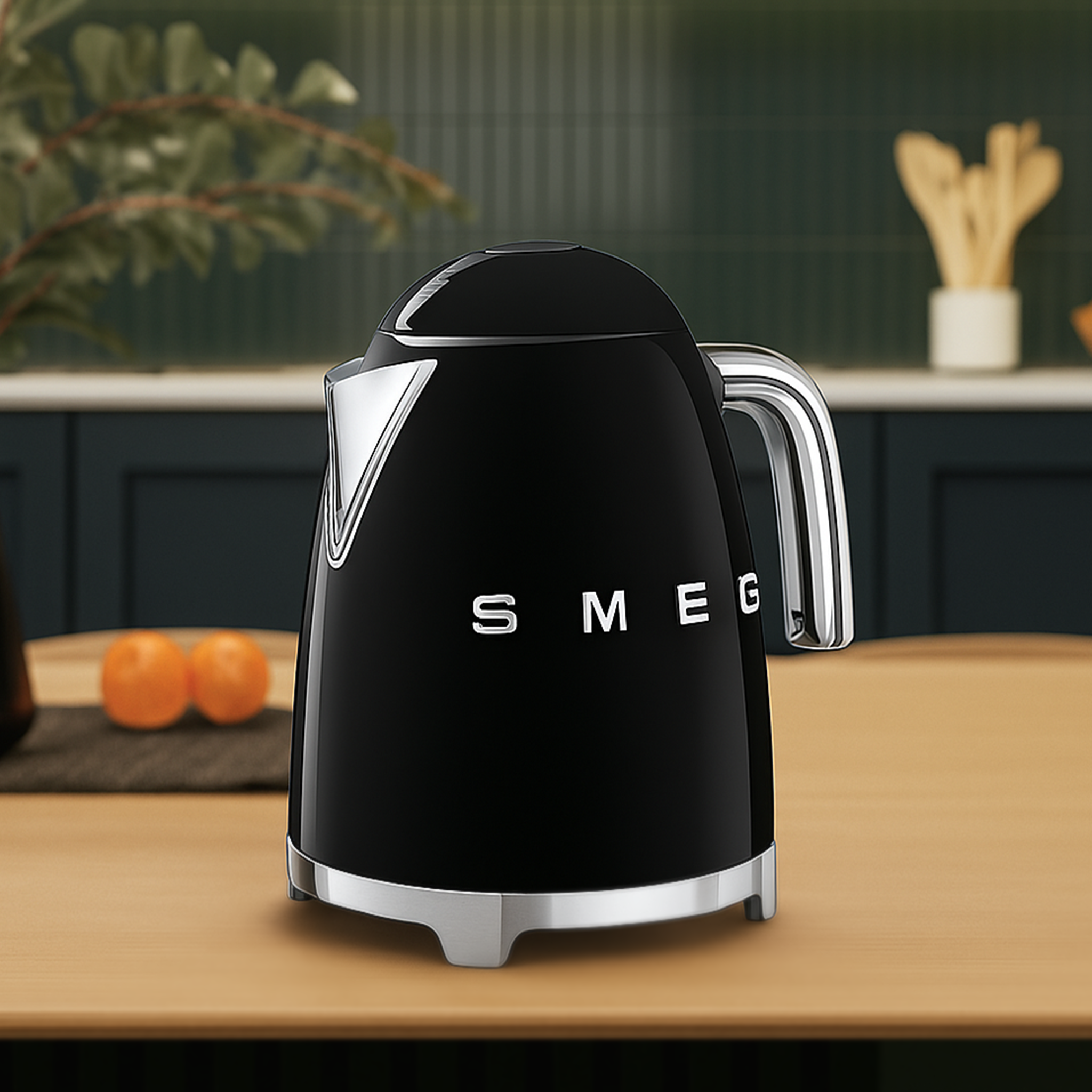 SMEG Kettle Black KLF03BLEU