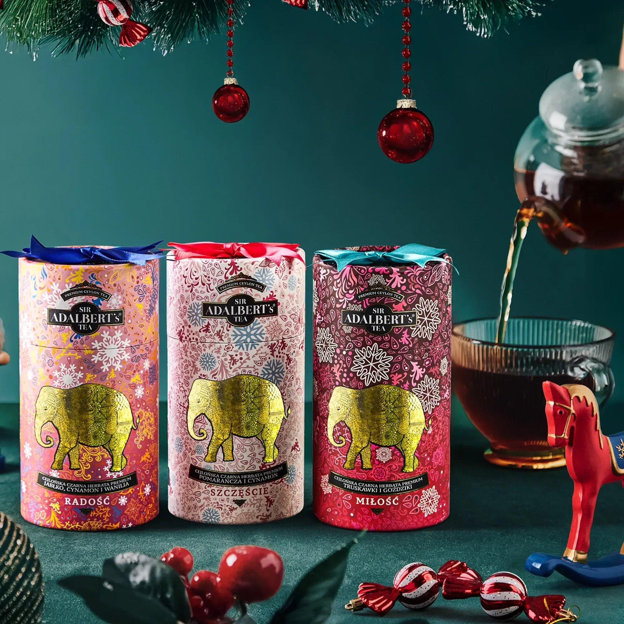 Adalbert's Tea EMOCJE MIŁOŚĆ (zimowa edycja limitowana) - 80 g w puszce