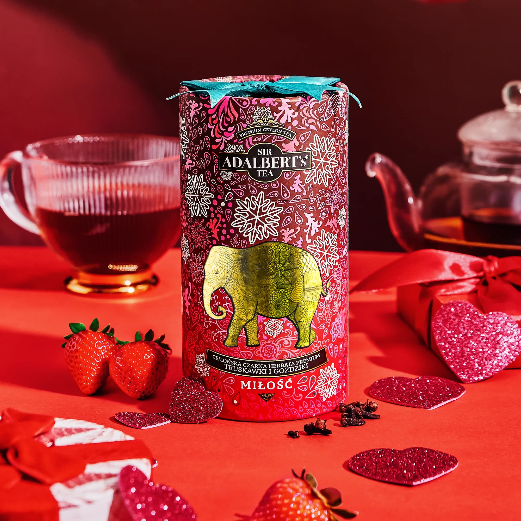 Adalbert's Tea EMOCJE MIŁOŚĆ (zimowa edycja limitowana) - 80 g w puszce