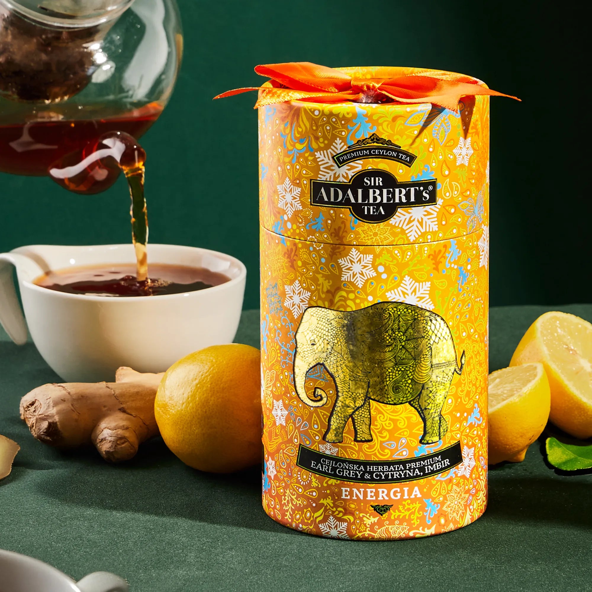 Adalbert's Tea EMOCJE ENERGIA (zimowa edycja limitowana) - 80 g w puszce