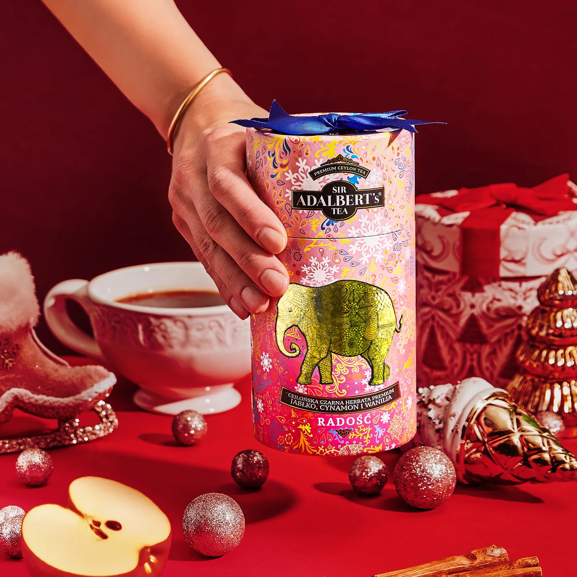 Adalbert's Tea EMOCJE RADOŚĆ (zimowa edycja limitowana) - 80 g w puszce