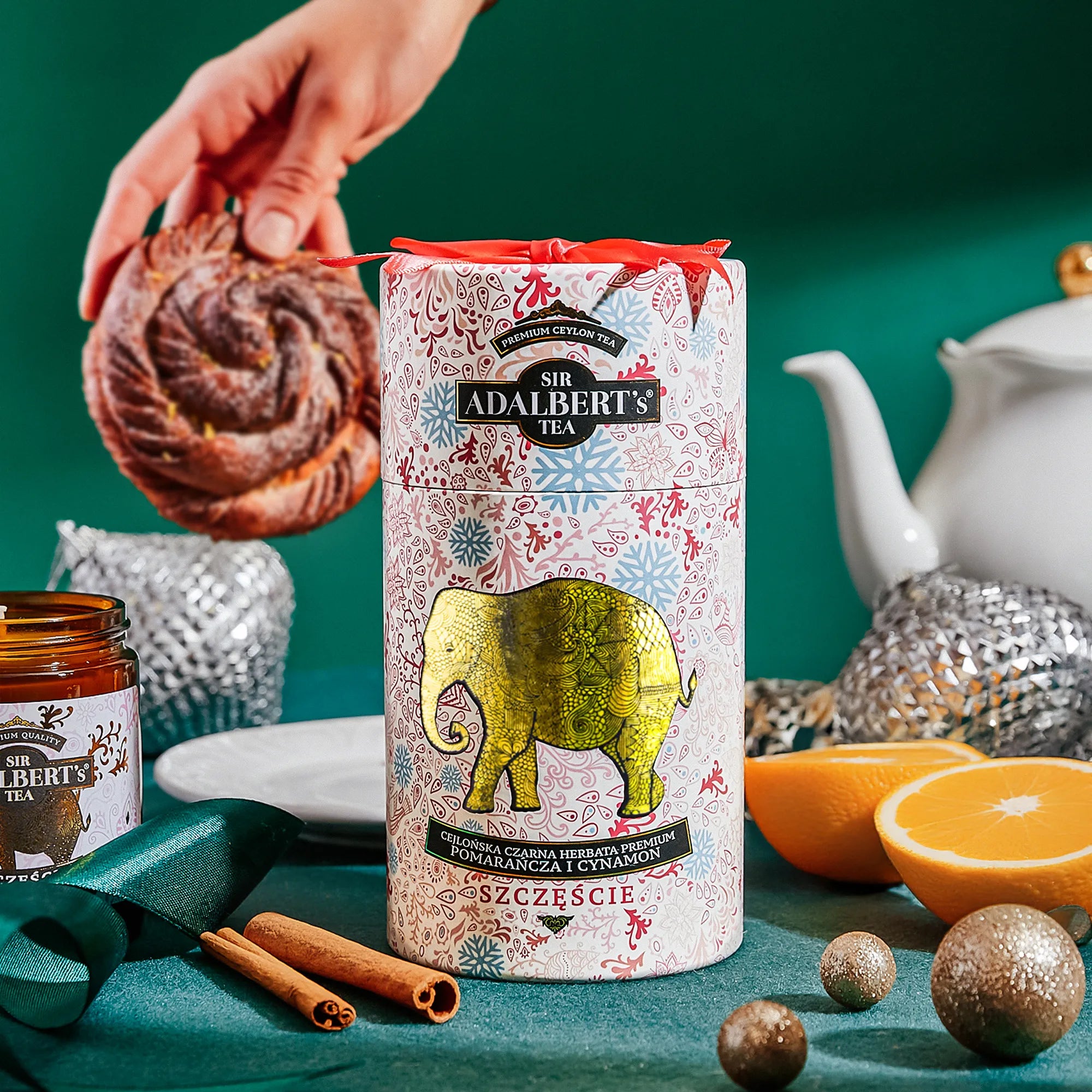 Adalbert's Tea EMOCJE SZCZĘŚCIE (zimowa edycja limitowana) - 80 g w puszce