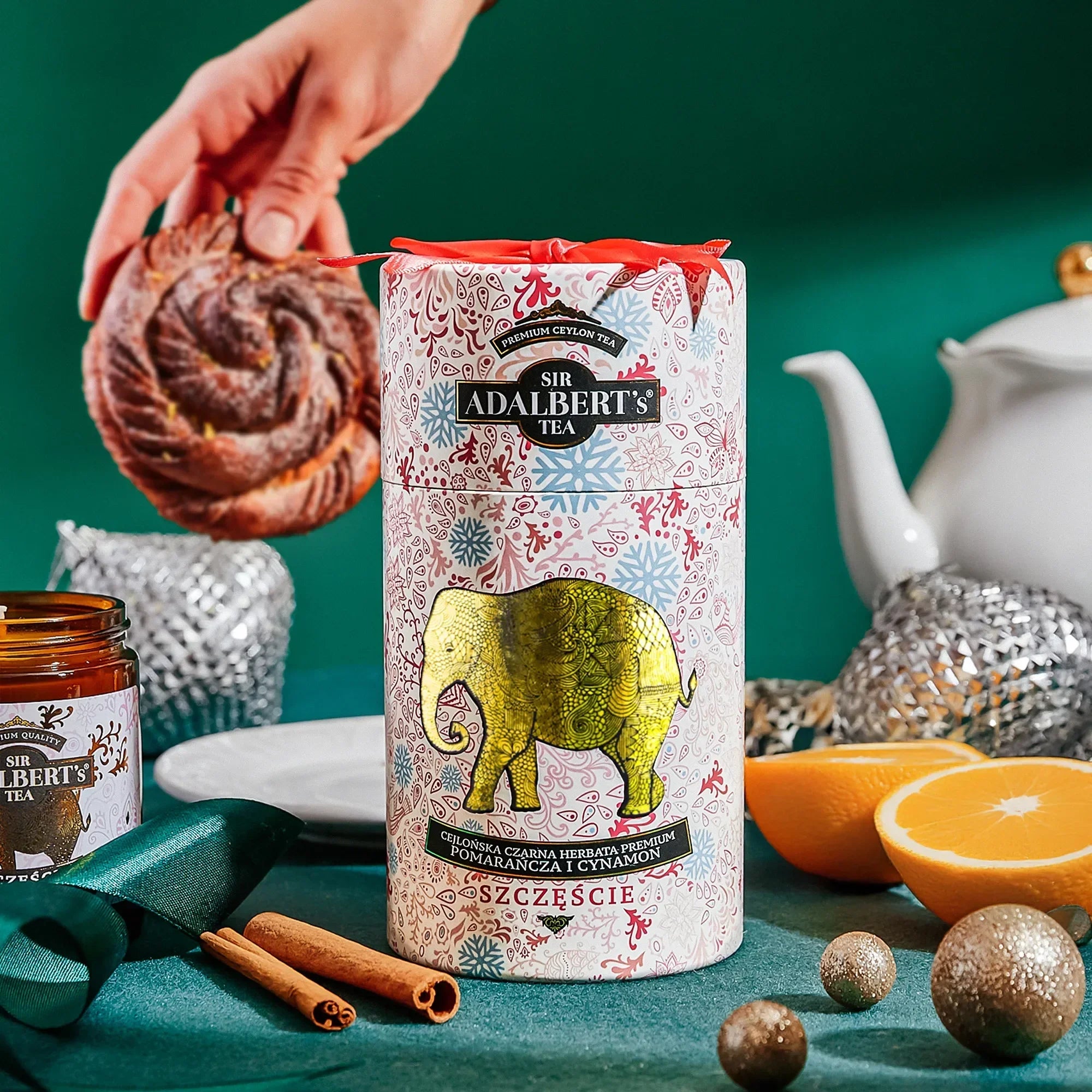 Adalbert's Tea EMOCJE SZCZĘŚCIE (zimowa edycja limitowana) - 80 g w puszce