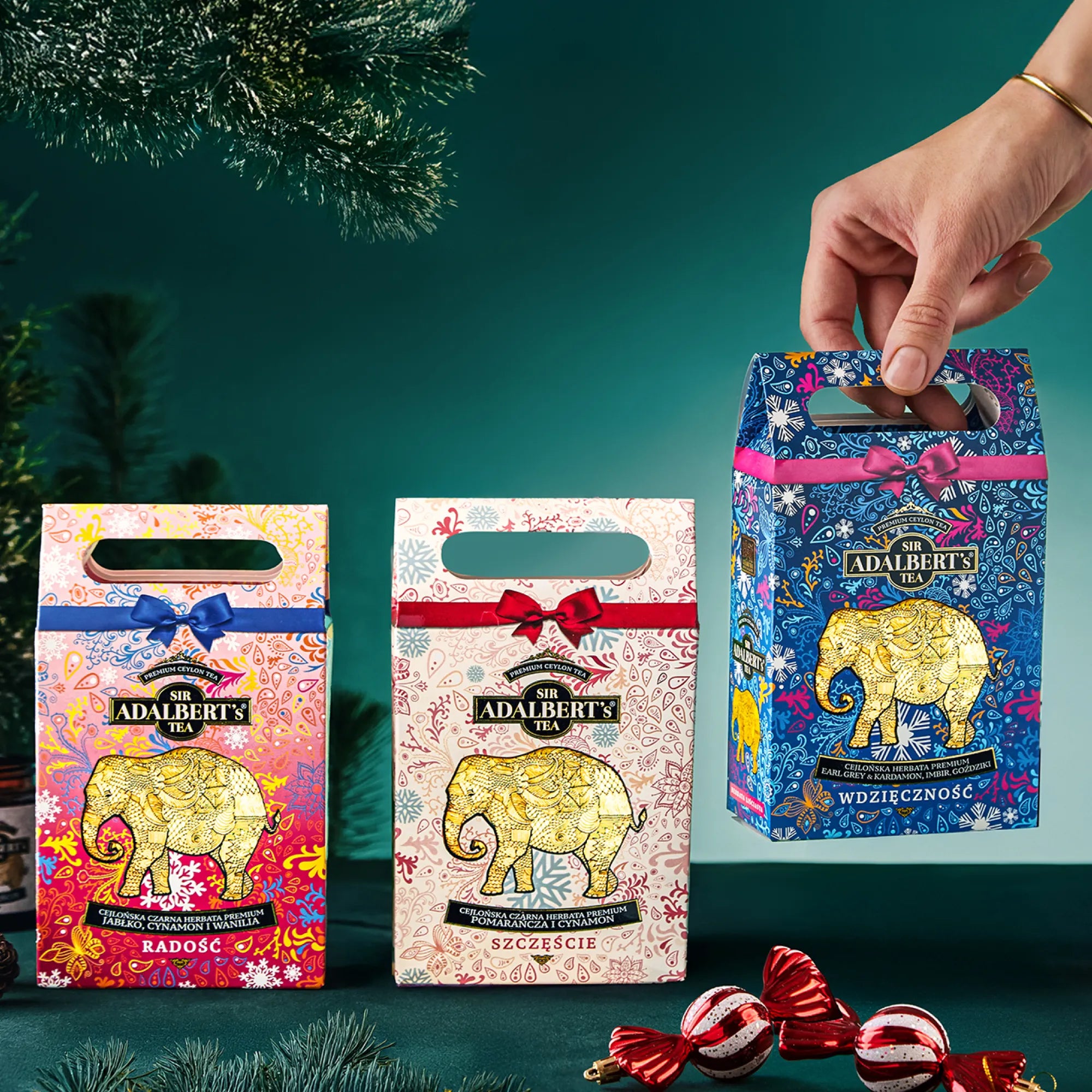 Adalbert's Tea EMOCJE RADOŚĆ (zimowa edycja limitowana) - 50g w kartoniku