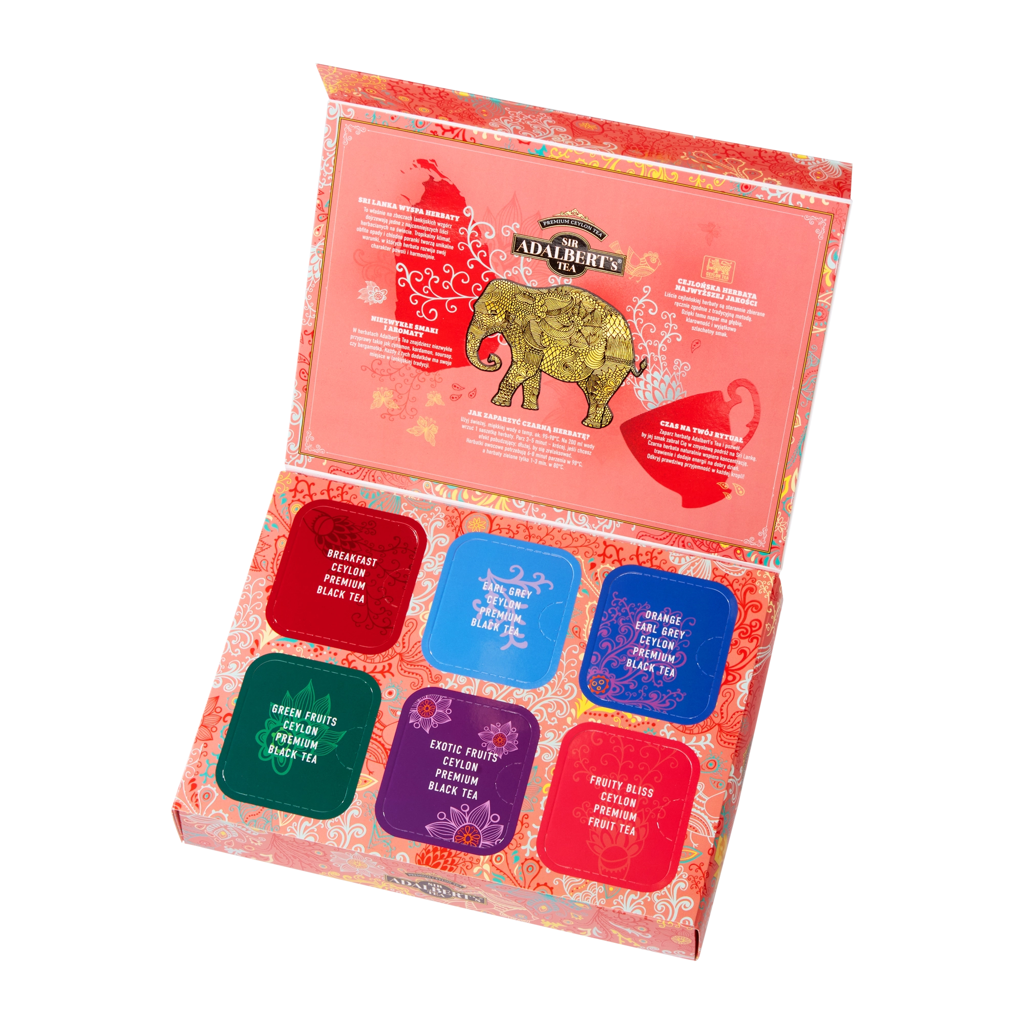 Collection Classique de Thés Adalbert–96 g en sachets