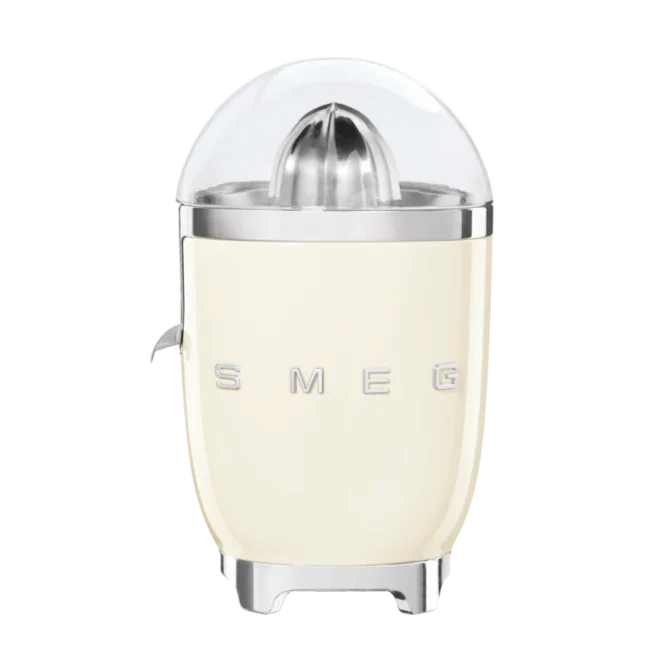 Wyciskarka do cytrusów SMEG CJF11 kremowa w stylu retro lat 50.