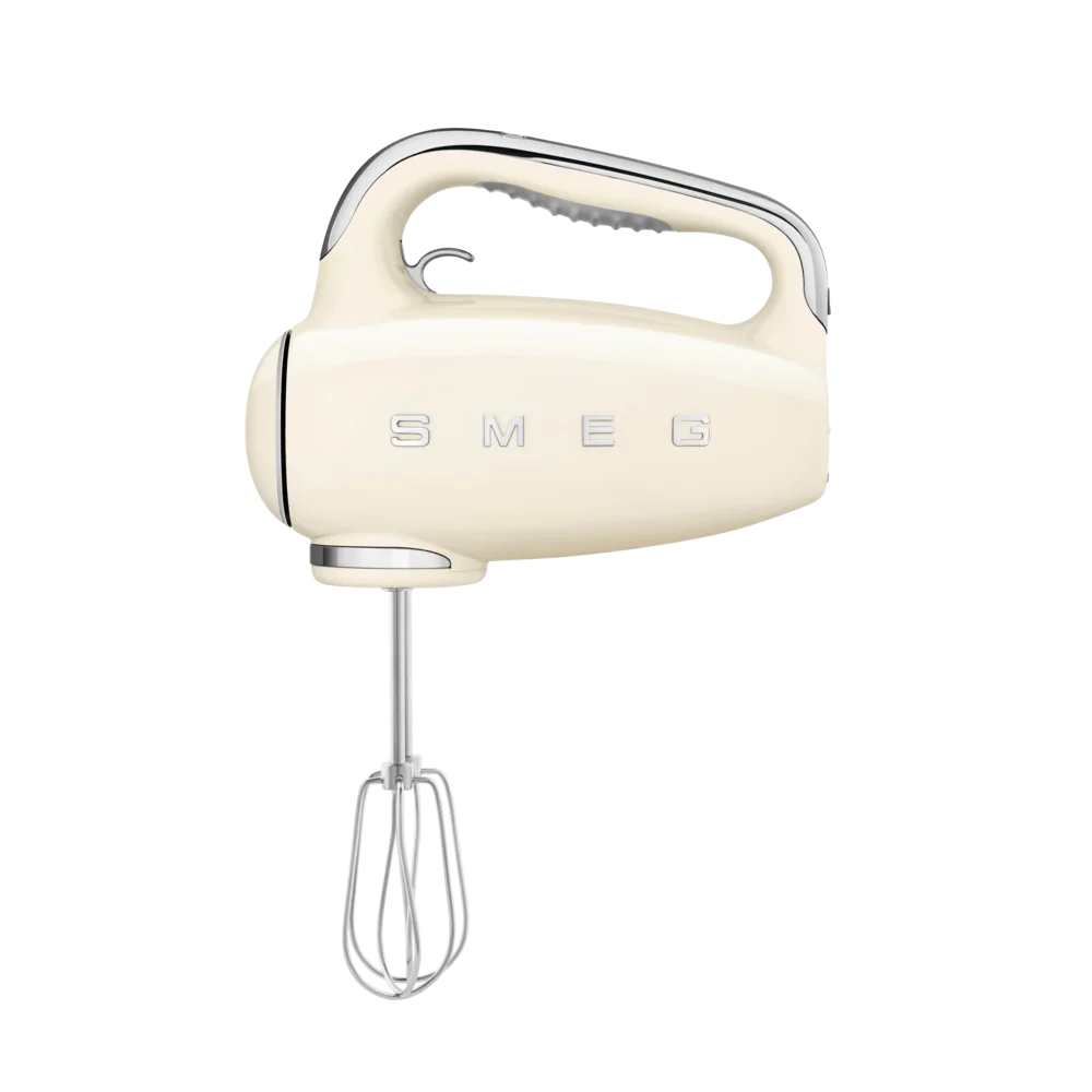 Mikser ręczny SMEG HMF01 kremowy z 9 poziomami mocy w stylu retro