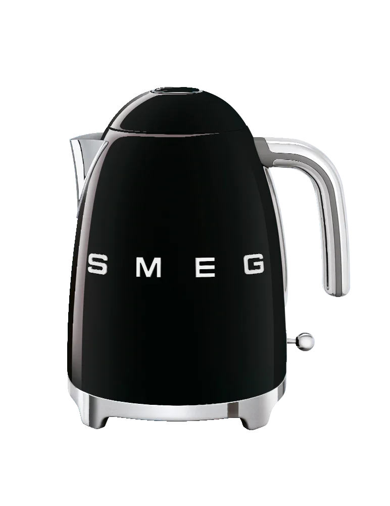 Czajnik elektryczny SMEG KLF03 czarny w klasycznym stylu retro 1.7l