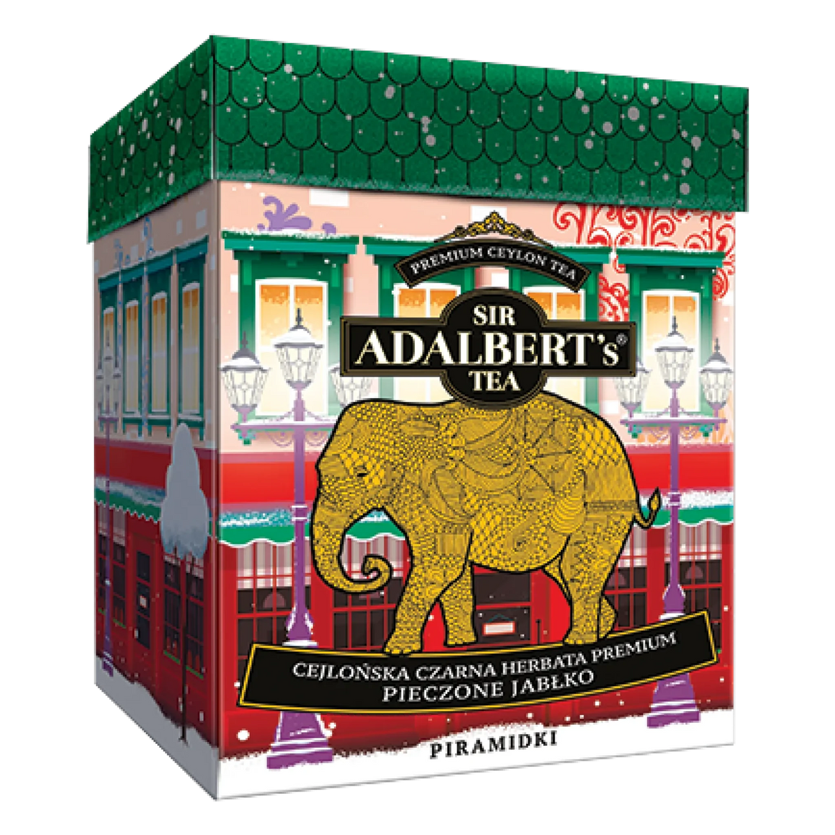 Adalbert's Tea PIECZONE JABŁKO (edycja limitowana) - 40 g w piramidkach