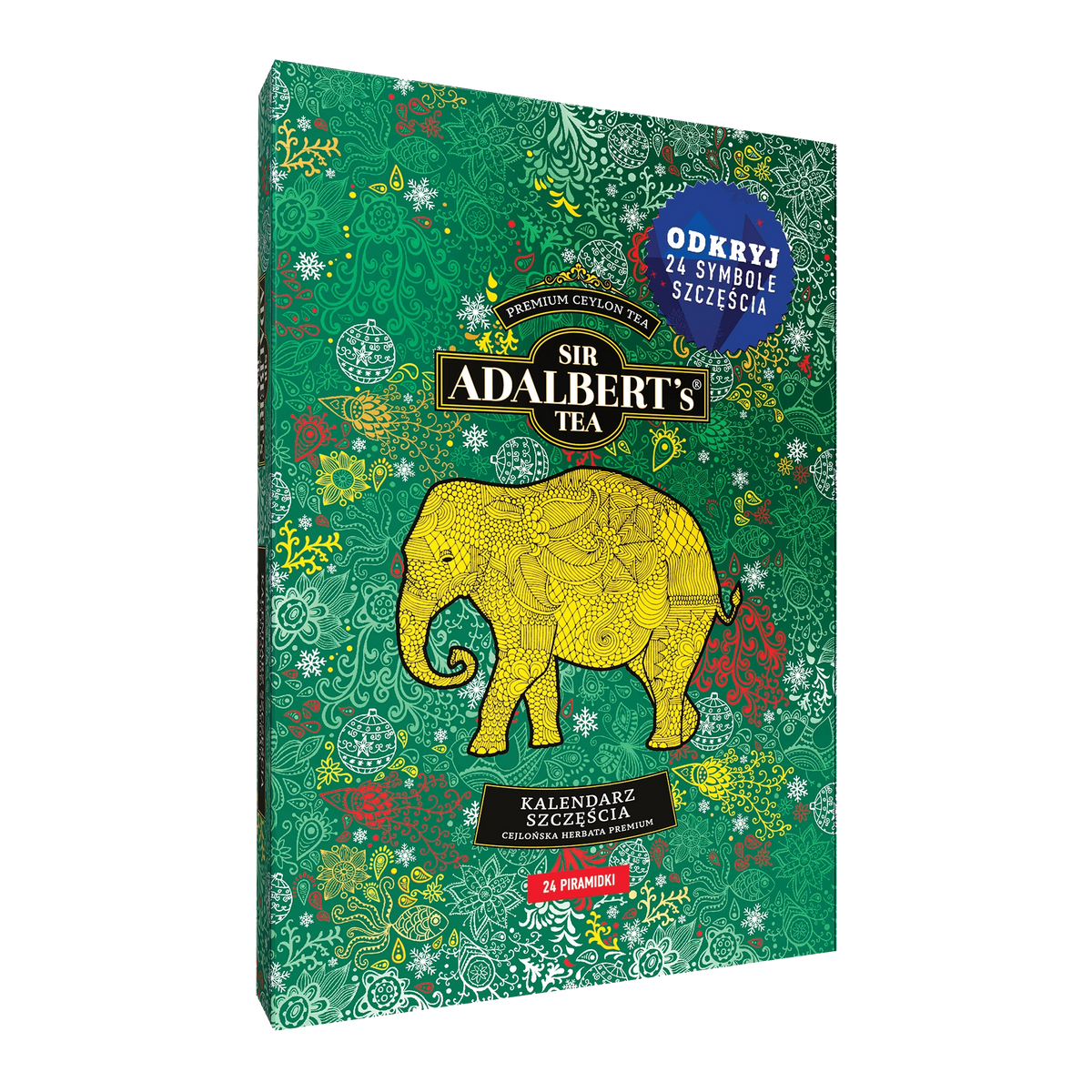 CALENDARIO DELLA FELICITÀ del Tè di Adalberto (VERDE)