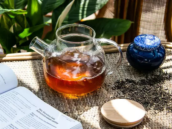 Glass kettle with infuser (1000 ml)