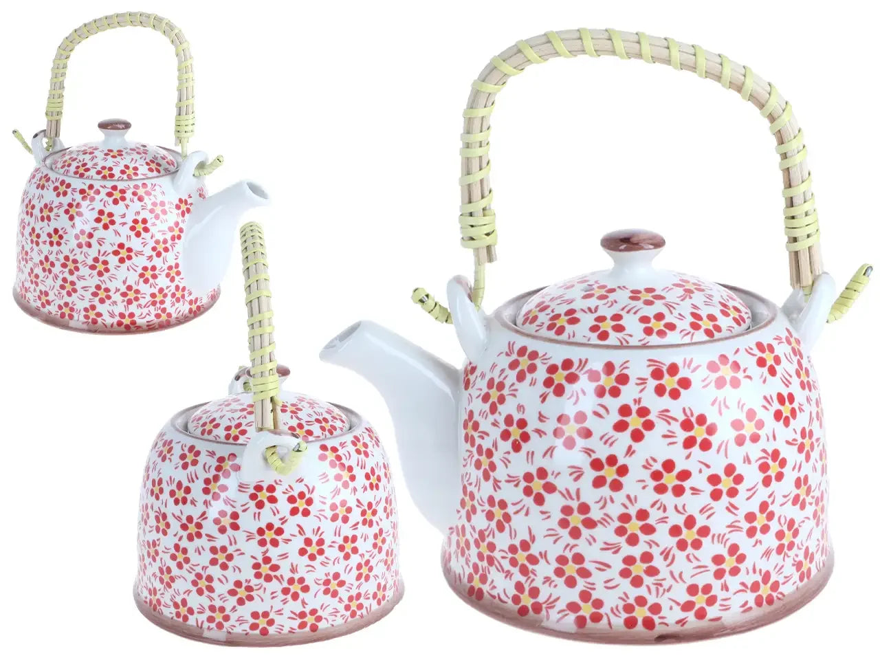 ozdobny czajnik ceramiczny do herbaty