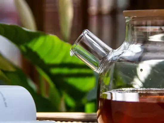 Czajnik szklany z zaparzaczem (1000 ml)