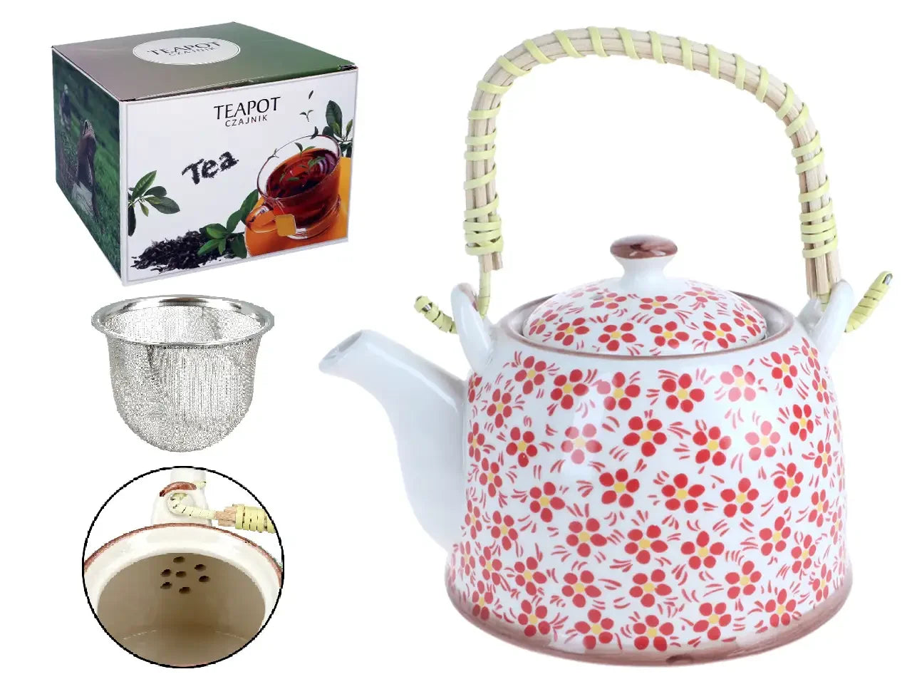 ceramiczny czajniczek na prezent