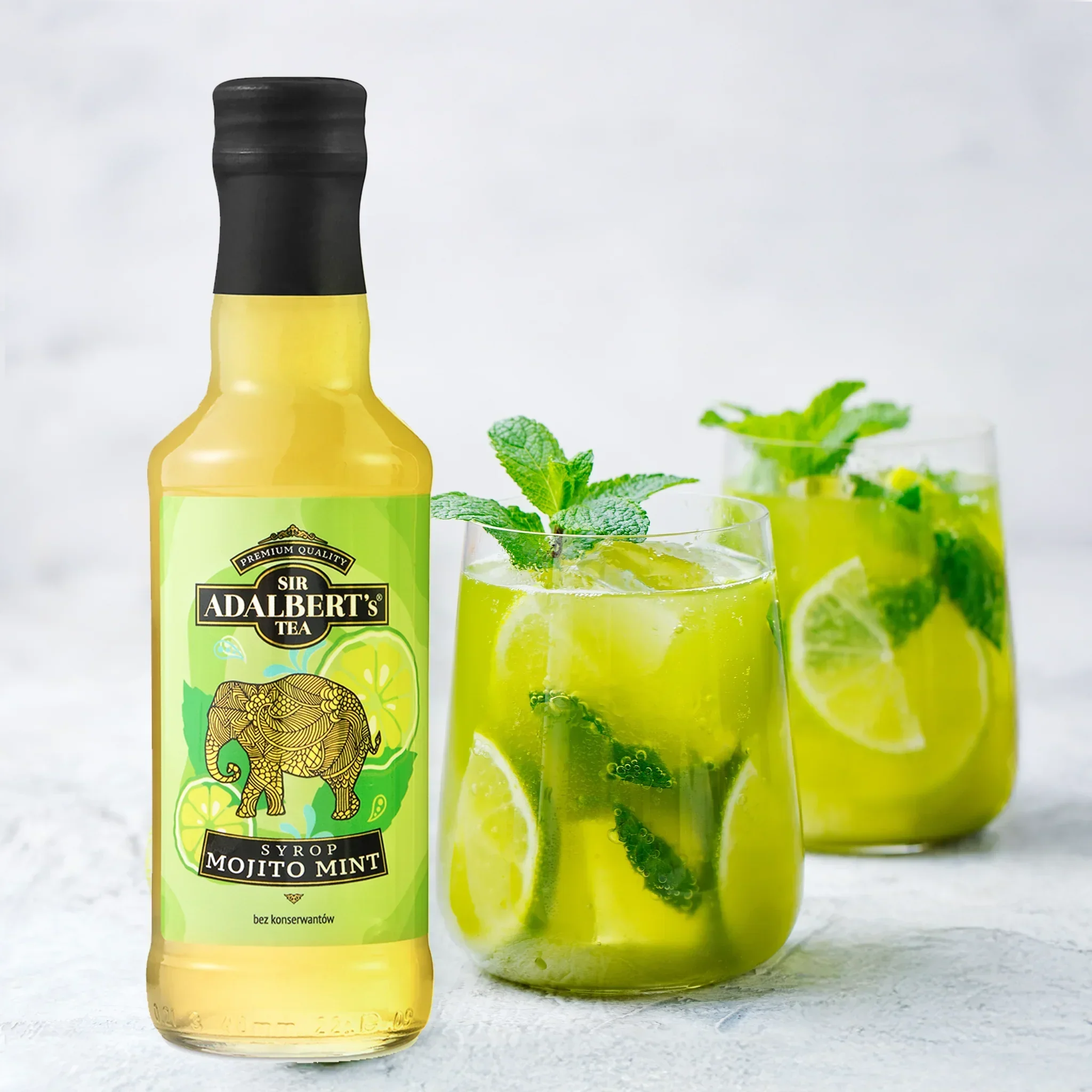 Adalbert's Syrop Mojito Mint 200 ml - mojito na zimno