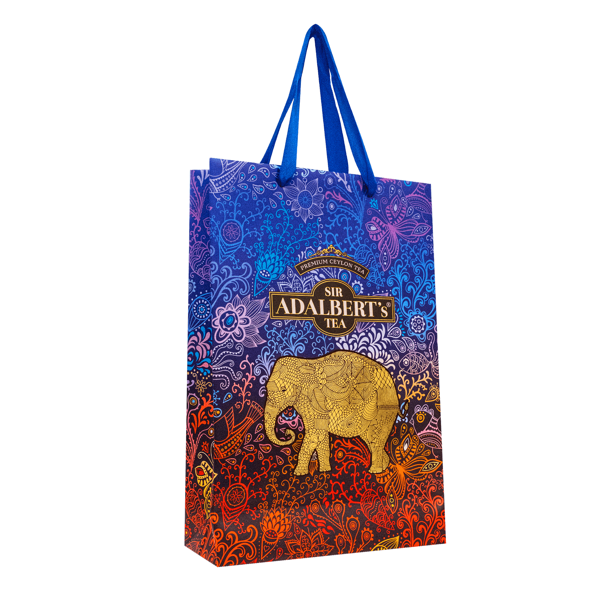 Torebka Prezentowa - Niebieska - Sir Adalbert's Tea