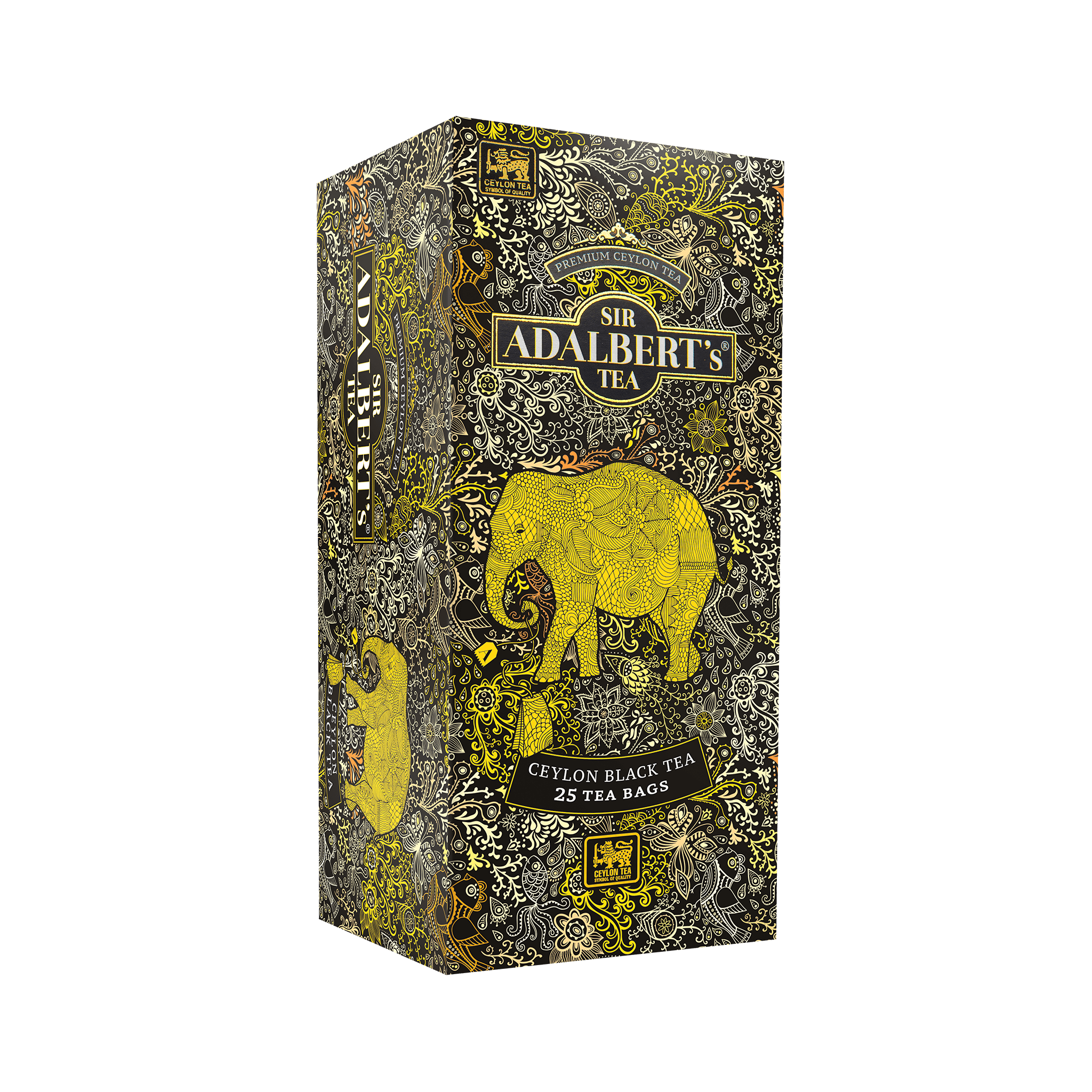 Adalbert's Tea CEYLON BLACK TEA - Saszetki 50g - Sir Adalbert's Tea