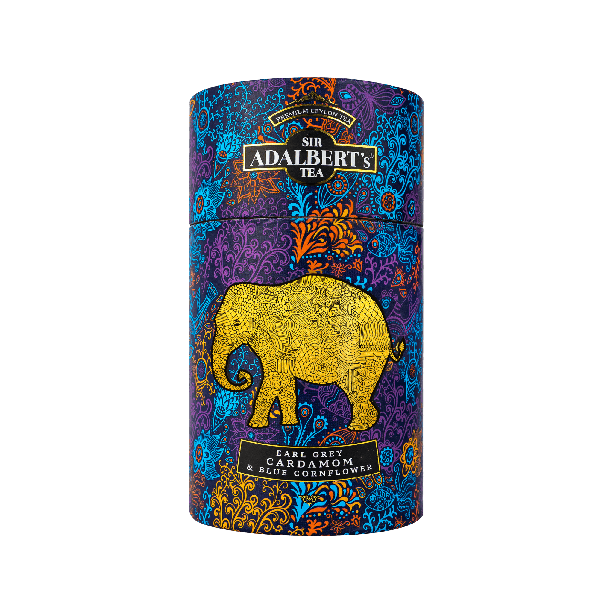 Zestaw Earl Grey Cardamom, Kubek ze Słoniem i PREZENT - Sir Adalbert's Tea