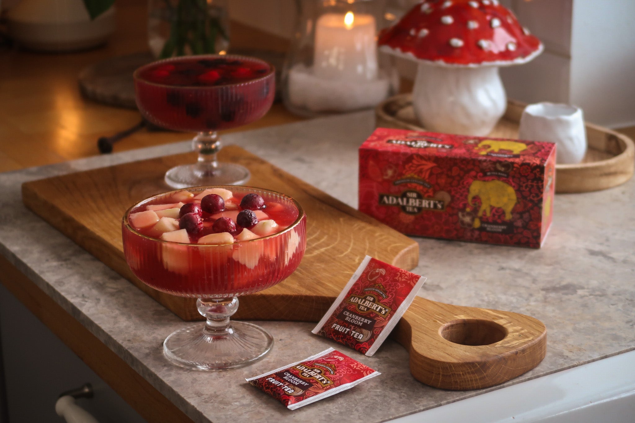 Domowy kisiel z herbatki owocowej: Ekspresowy i zdrowy deser w kilka minut