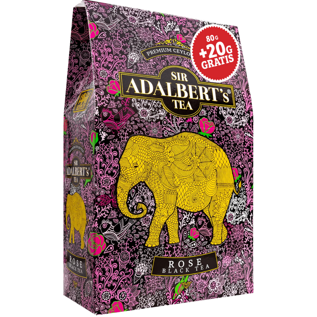 Adalbert's Tea ROSE – 80+20 g w kartoniku