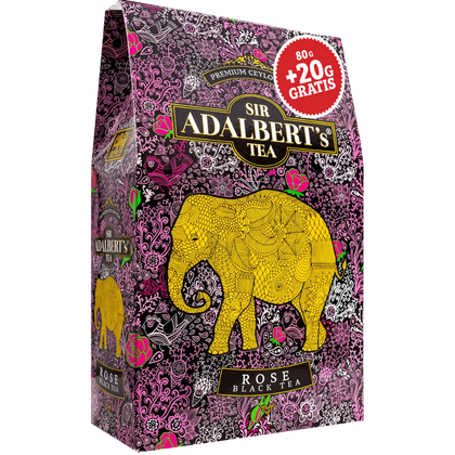 Thé Adalbert's ROSE–80 + 20 g en boîte