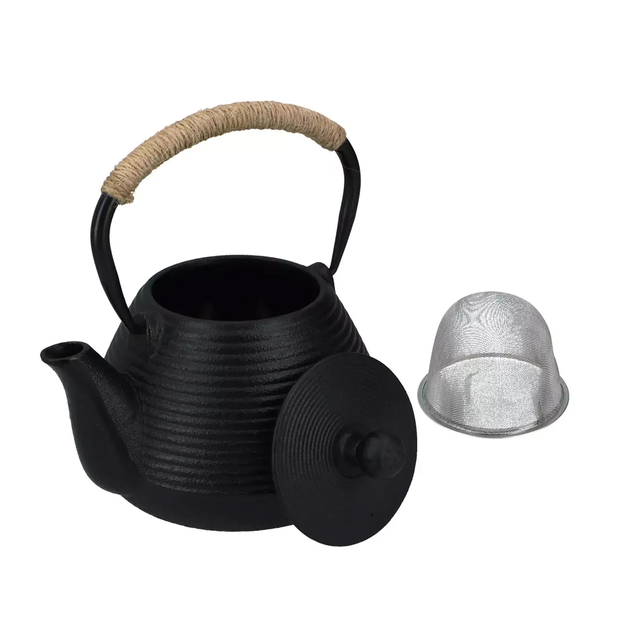 Japanese cast iron kettle with infuser – tonbo pattern (1 l)