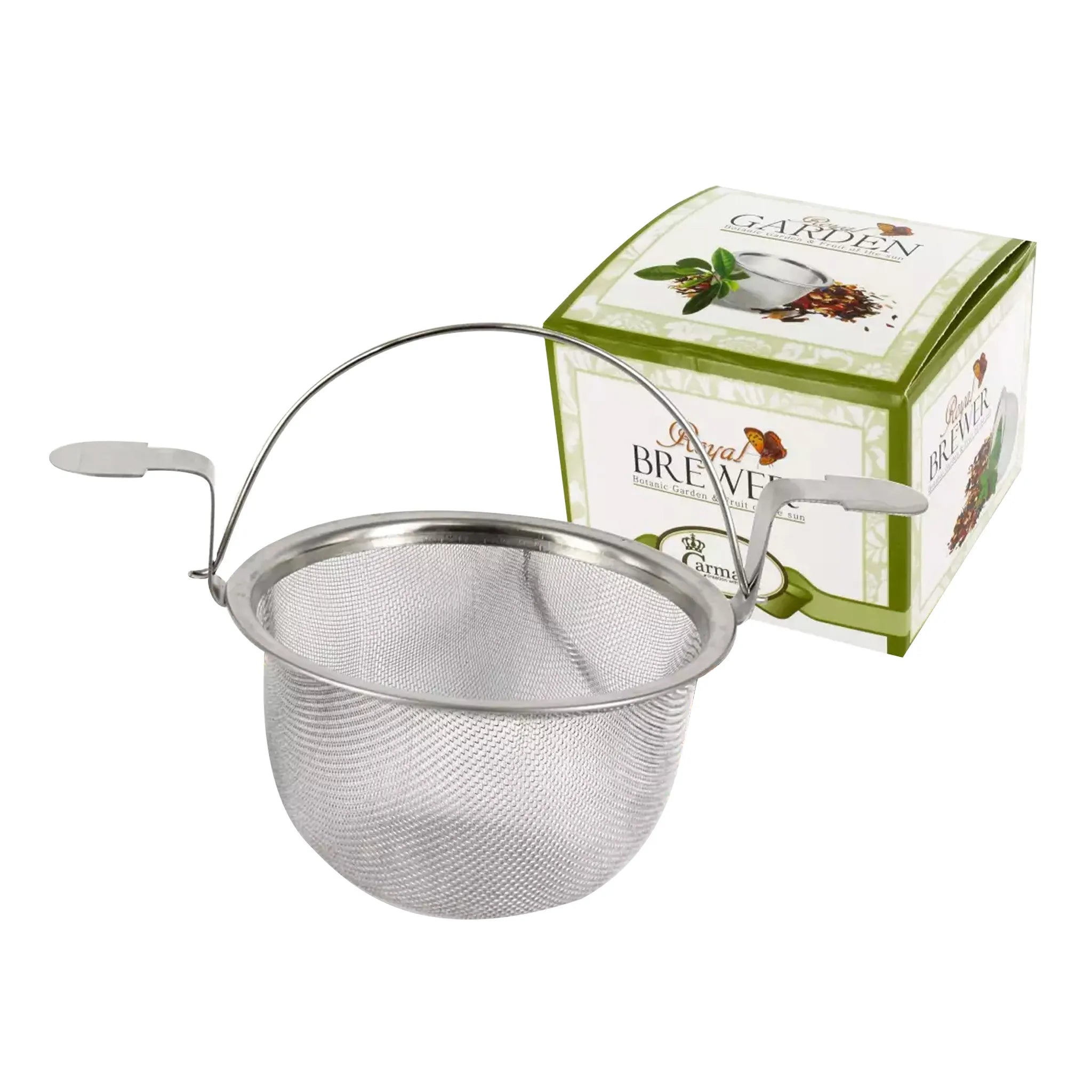 Tea infuser with a comfortable handle