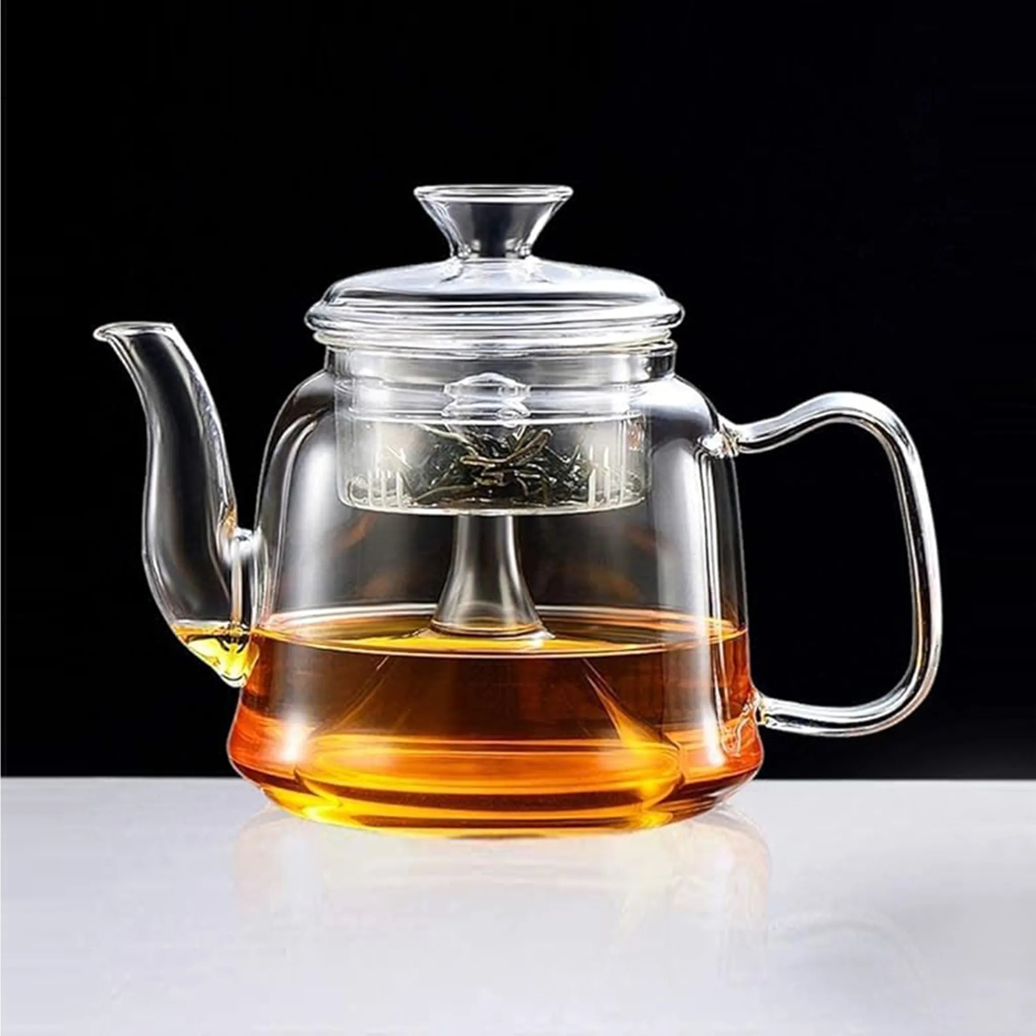 Grande théière en verre avec infuseur (1, 2 L) 