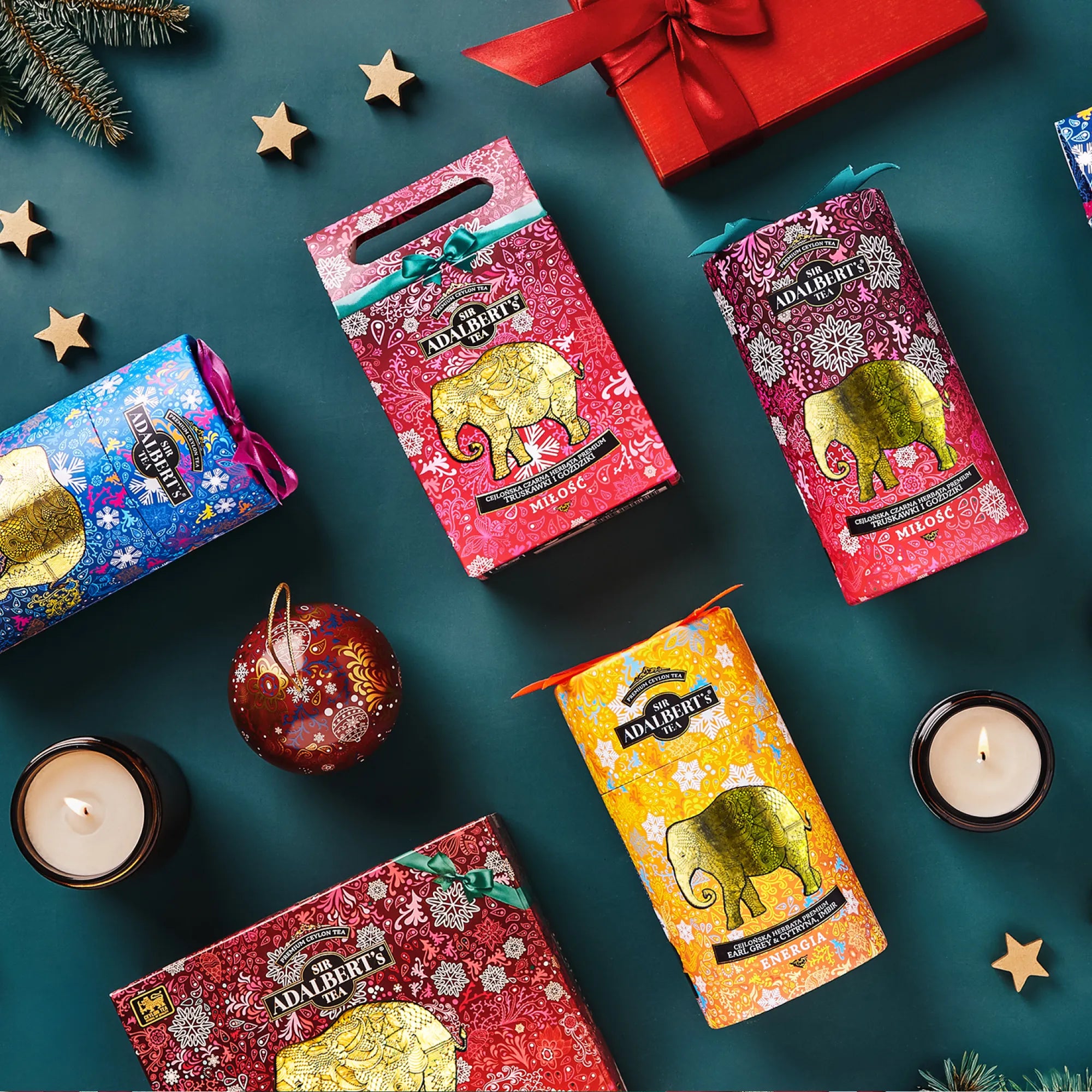 Adalbert's Tea EMOCJE ENERGIA (zimowa edycja limitowana) - 80 g w puszce