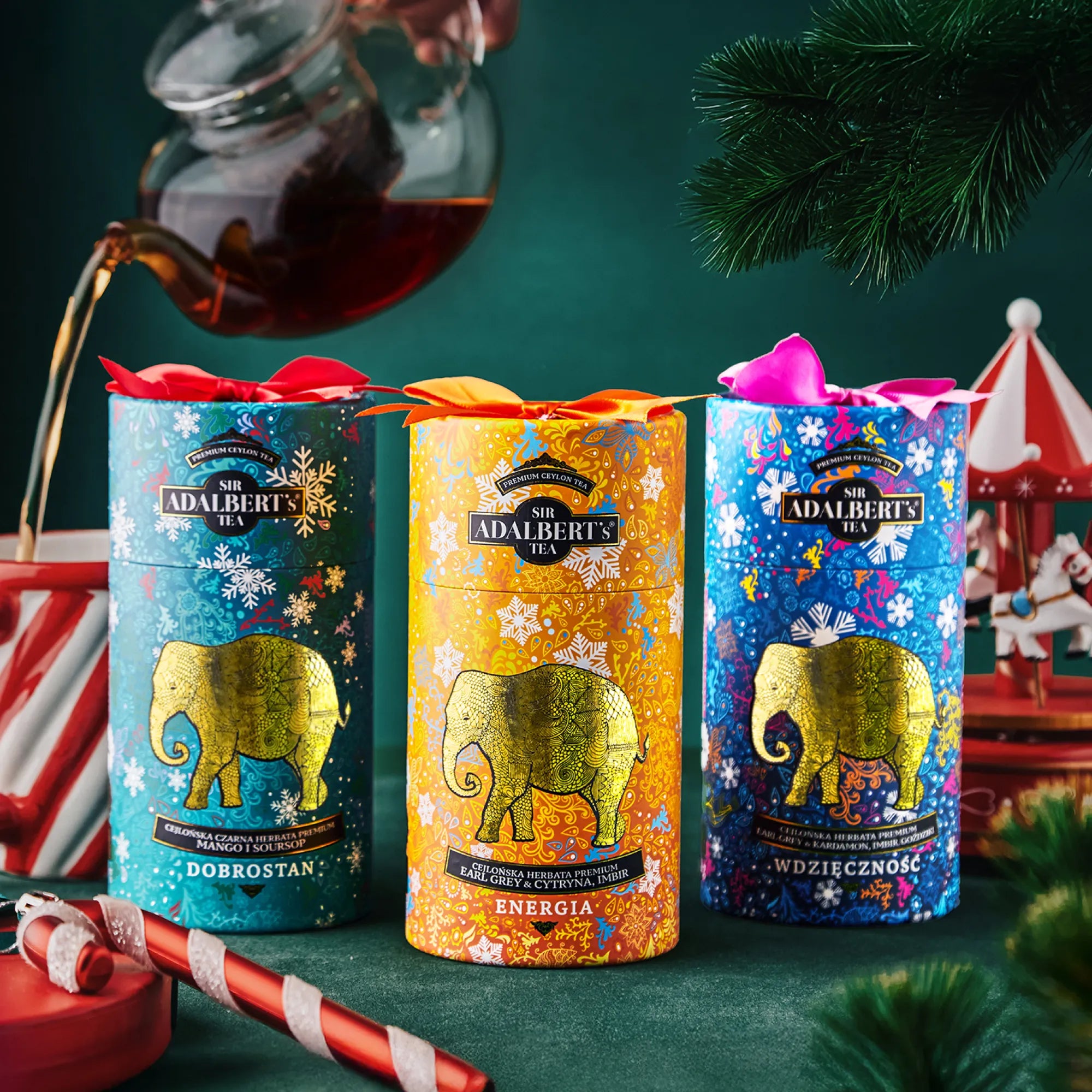 Adalbert's Tea EMOCJE ENERGIA (zimowa edycja limitowana) - 80 g w puszce