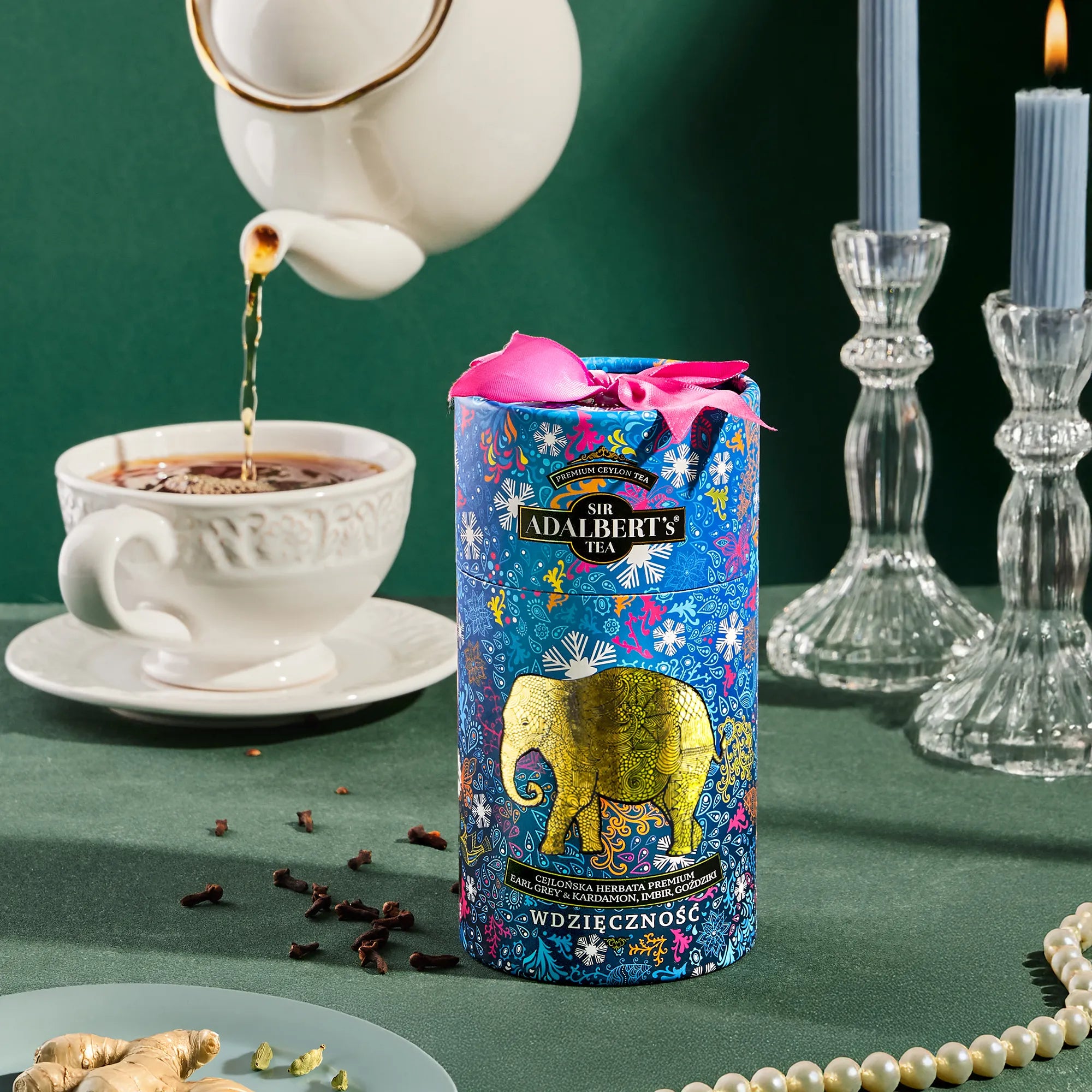 Adalbert's Tea EMOCJE WDZIĘCZNOŚĆ (zimowa edycja limitowana) - 80 g w puszce