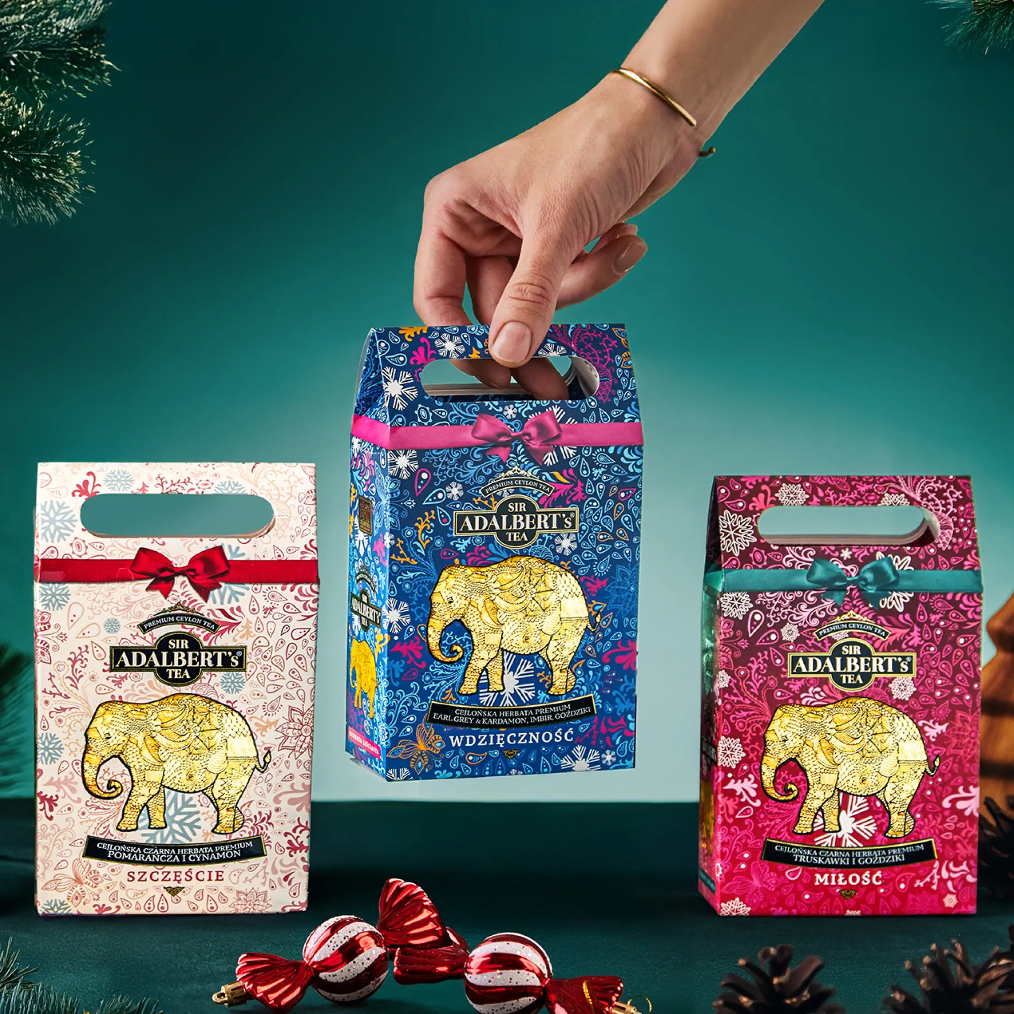 Adalbert's Tea EMOCJE MIŁOŚĆ (zimowa edycja limitowana) - 50 g w kartoniku
