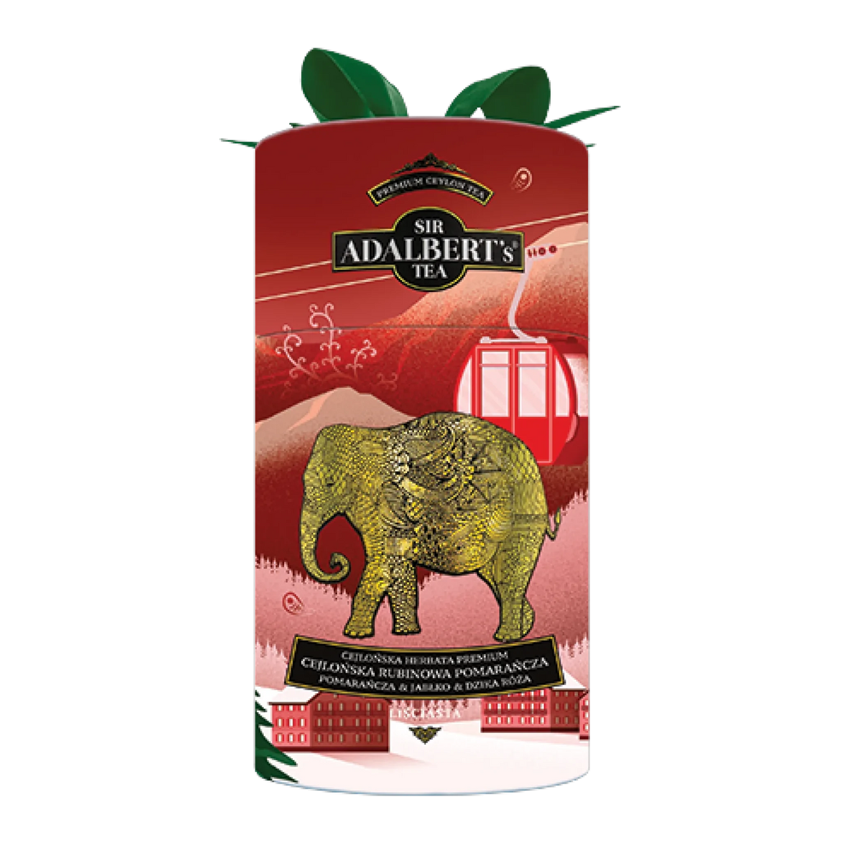Adalbert's Tea Cejlońska Rubinowa Pomarańcza - 80 g w puszce
