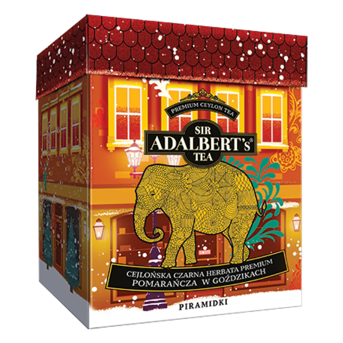Adalbert's Tea POMARAŃCZA W GOŹDZIKACH (edycja limitowana) - 40 g w piramidkach