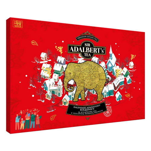 Adalbert’s Tea Kalendarz Kolędnicy (Czerwony) – 48 g