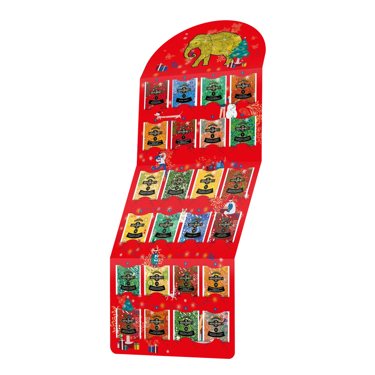 Calendario dell'Avvento del tè di Adalbert Magic Time