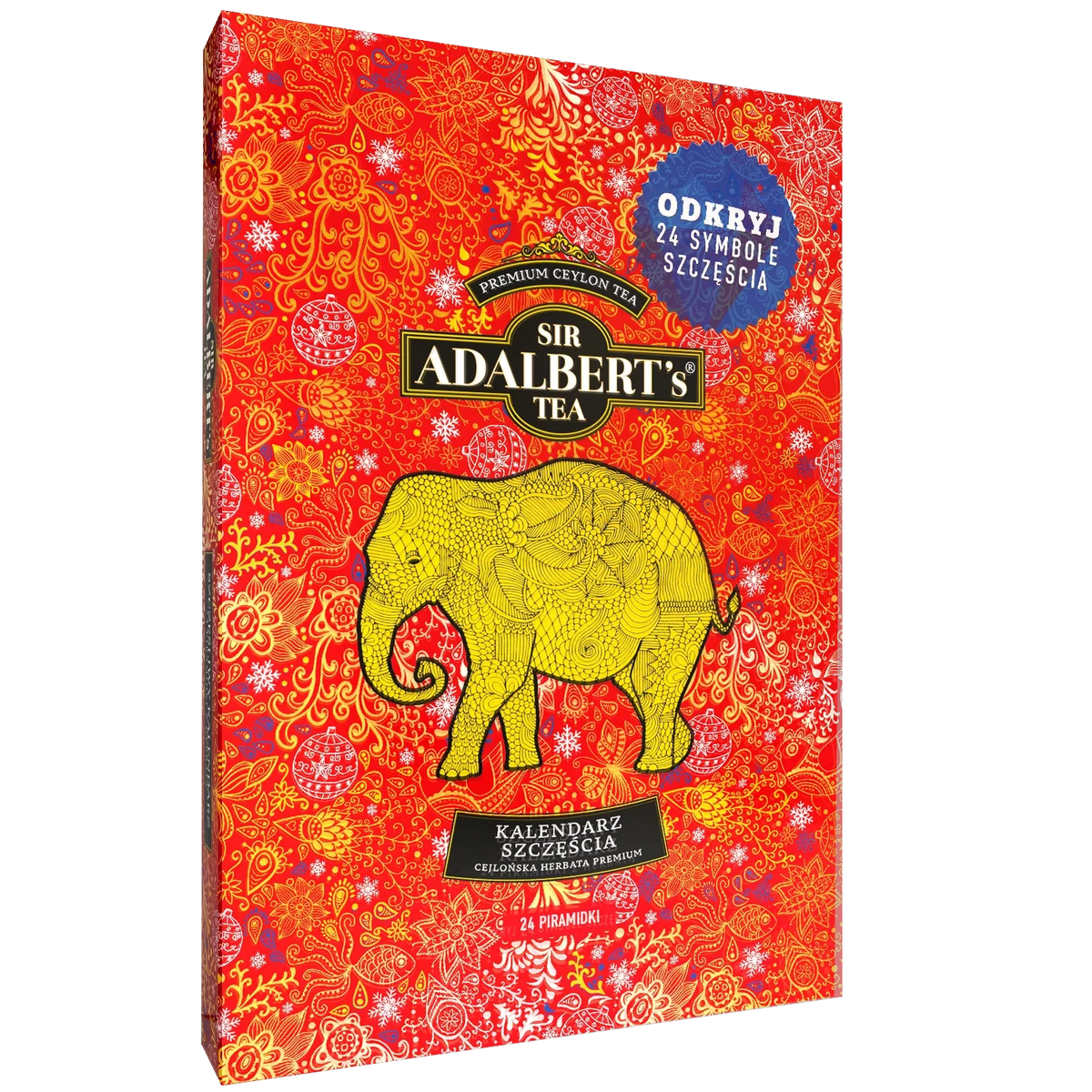 Adalbert's Tea Kalendarz Szczęścia (Czerwony) - 48 g