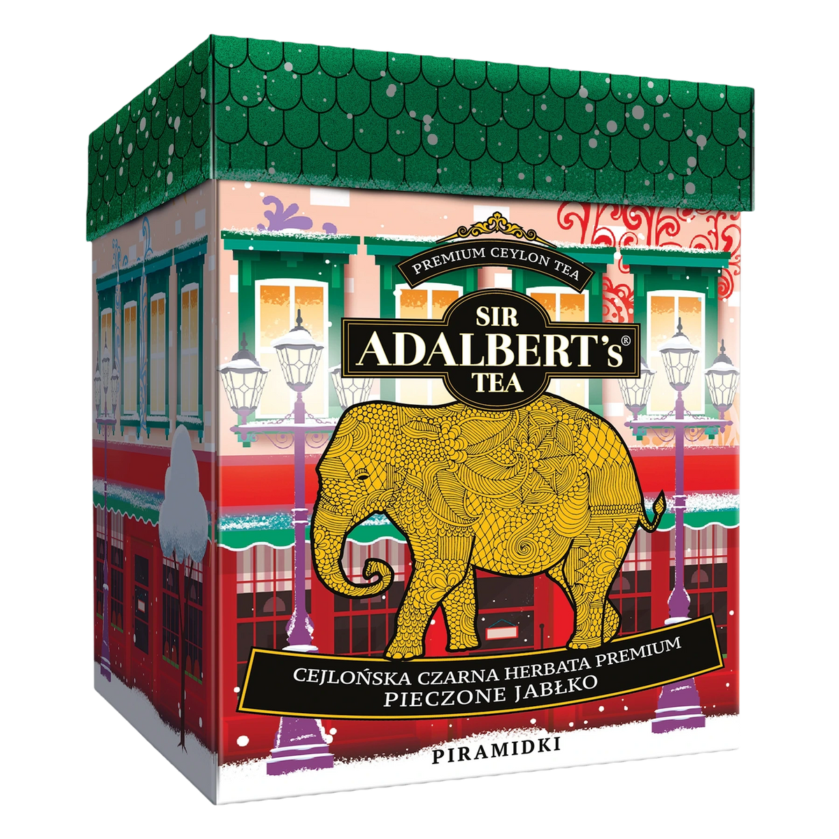 Adalbert's Tea PIECZONE JABŁKO (edycja limitowana) - 40 g w piramidkach