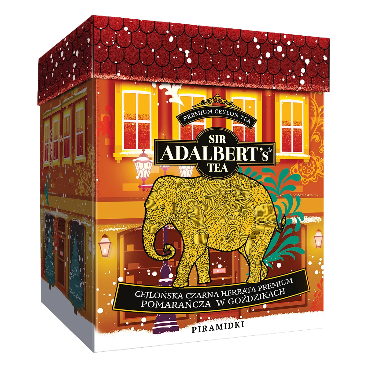 Adalbert's Tea POMARAŃCZA W GOŹDZIKACH (edycja limitowana) - 40 g w piramidkach