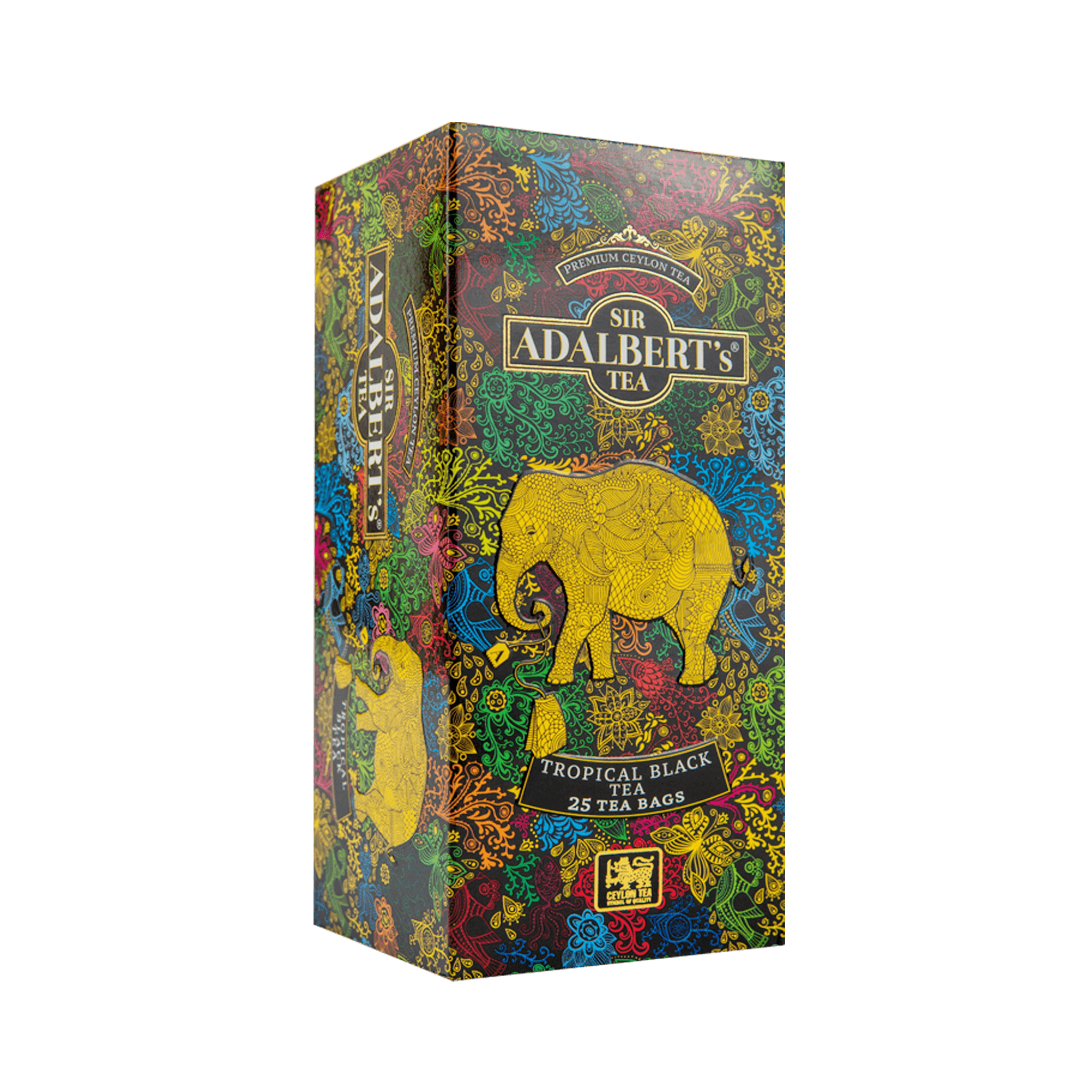 Adalbert's Tea BLACK TROPICAL TEA - saszetki 50g - Sir Adalbert's Tea
