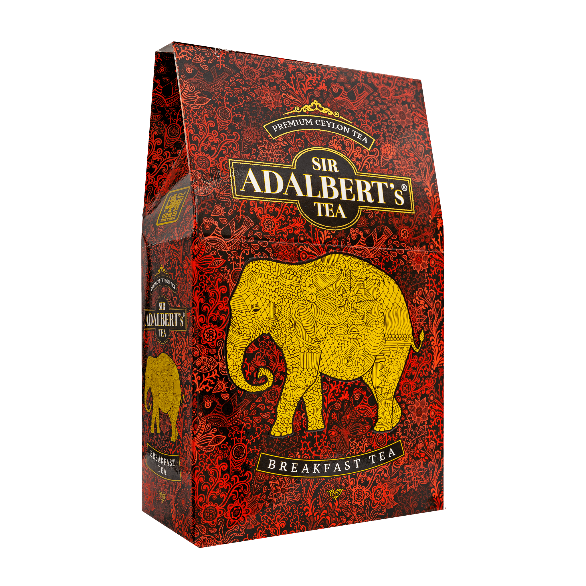 Adalbert's Tea BREAKFAST TEA - liściasta 100g pouch - Sir Adalbert's Tea