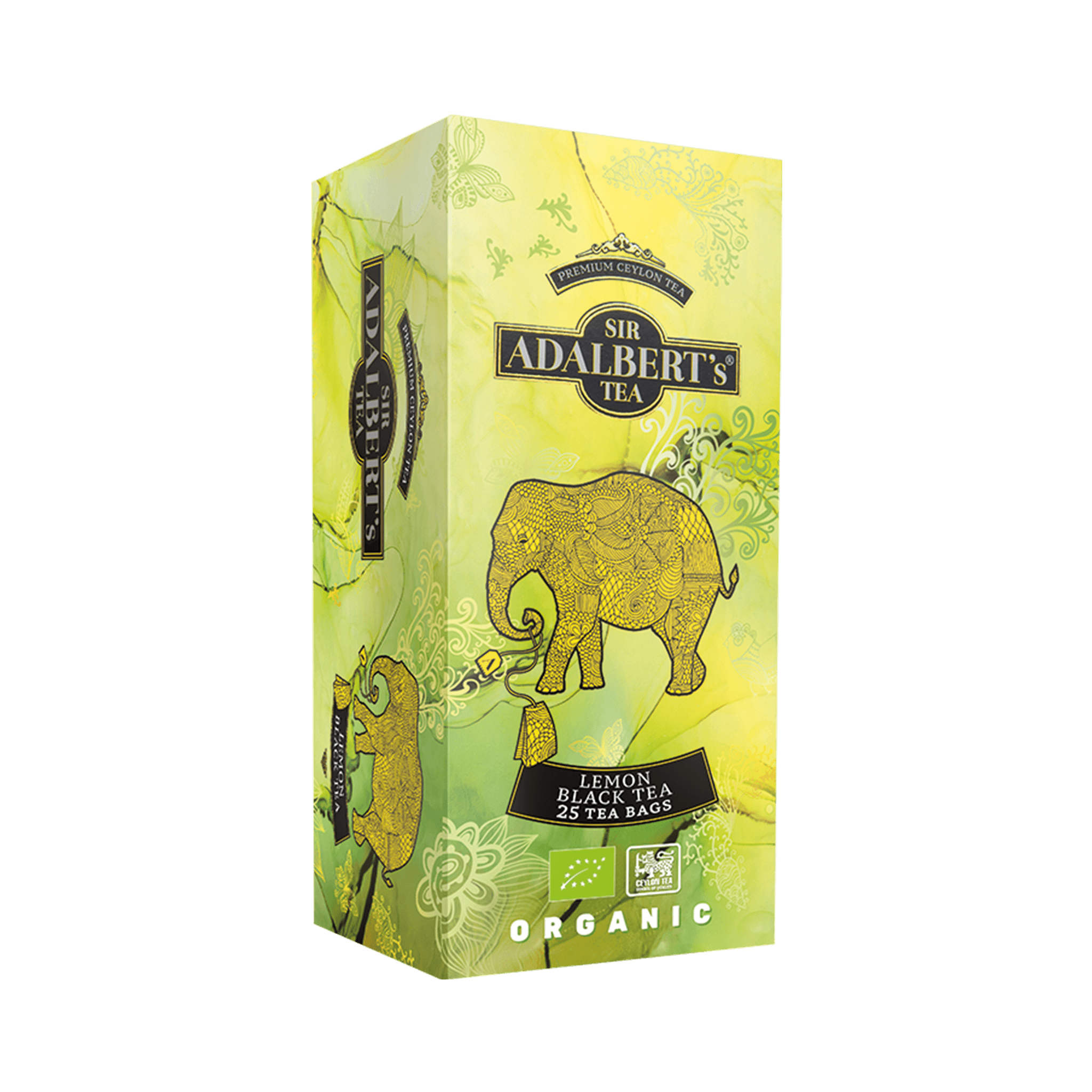 Adalbert's Tea LEMON BLACK TEA ORGANIC - saszetki 50g - Sir Adalbert's Tea